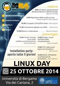 locandina linux day 2014