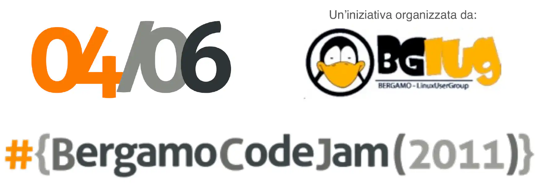 Logo Bergamo Code Jam 2011