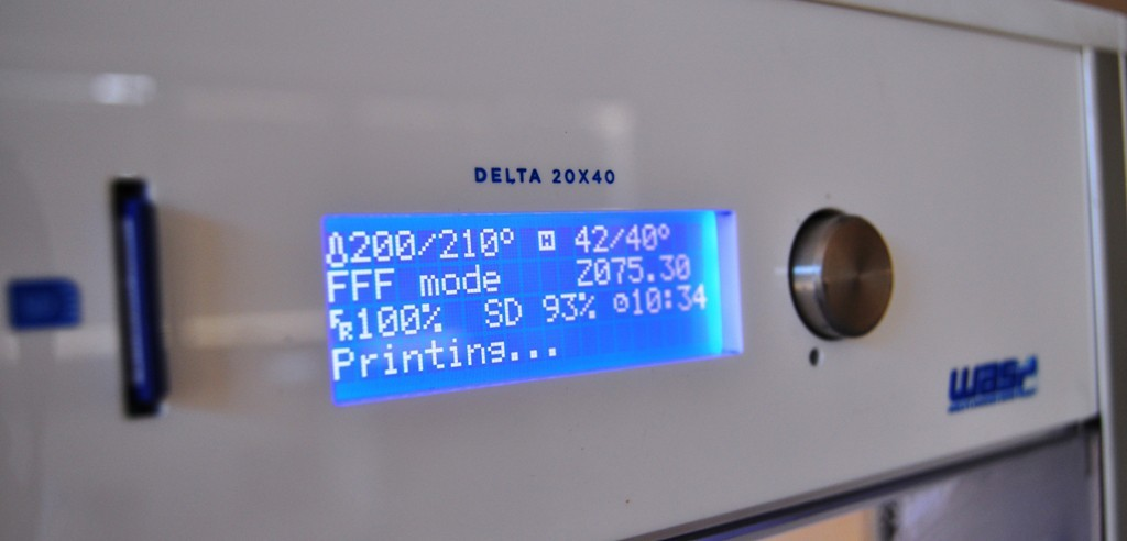 LCD di una stampante 3D