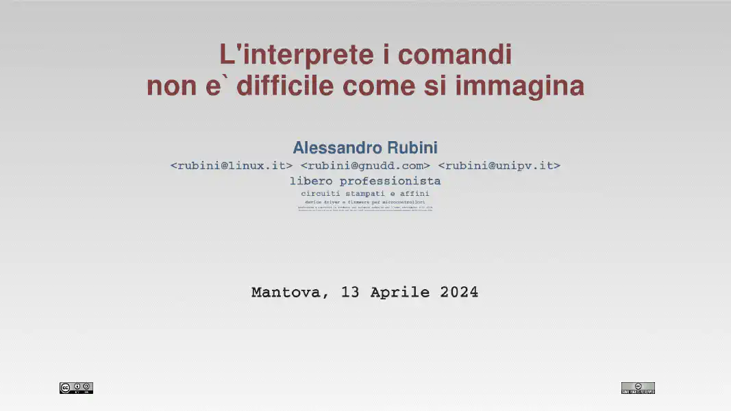 Immagine prima slide della presentazione