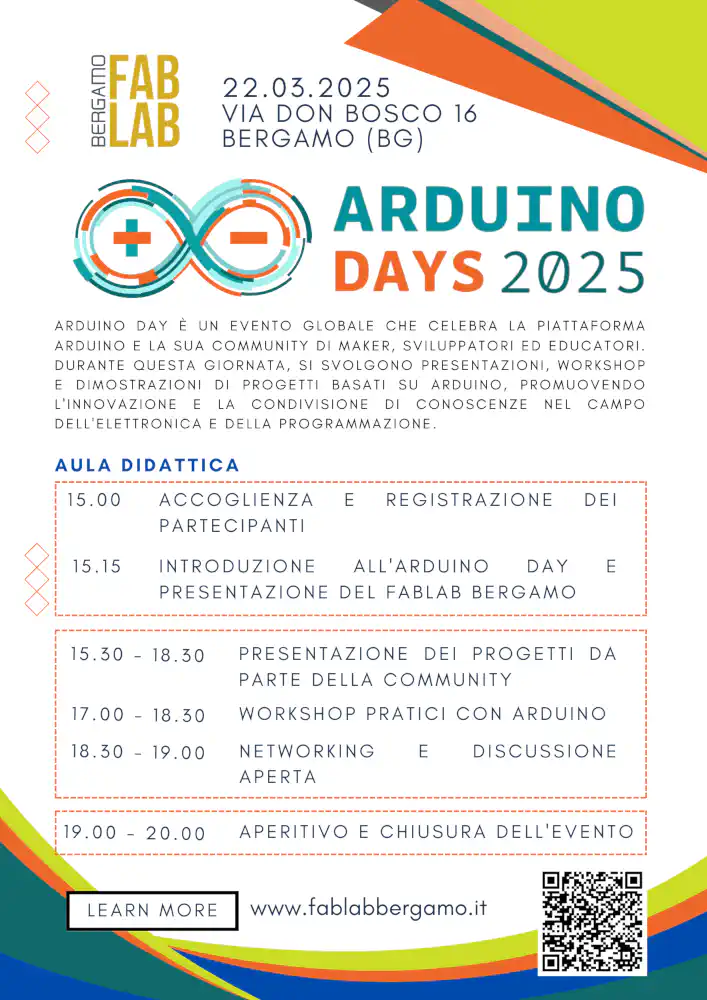 Programma dell’arduino day
