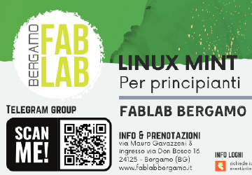 Poster dell'evento con delle informazioni sull'evento