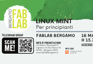 Poster dell'evento con delle informazioni sull'evento