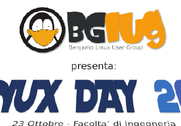 Frontespizio programma del Linux Day 2010