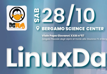 Linuxday il 28 ottobre 2023 presso Bergamo Science Center