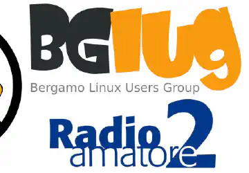 Logo BgLUG e Fiera del Radioamatore