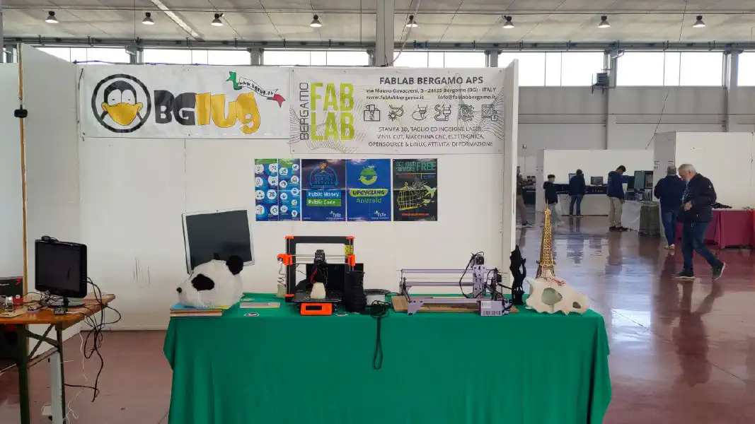 Foto di uno dei nostri stand alla fiera