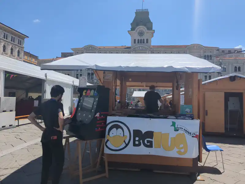 Stand alla Maker Faire di Trieste